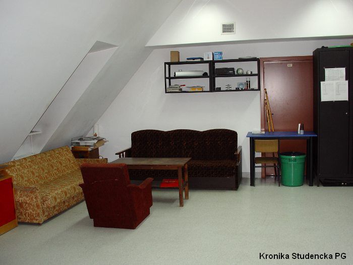 Część studia gdzie dyskutujemy